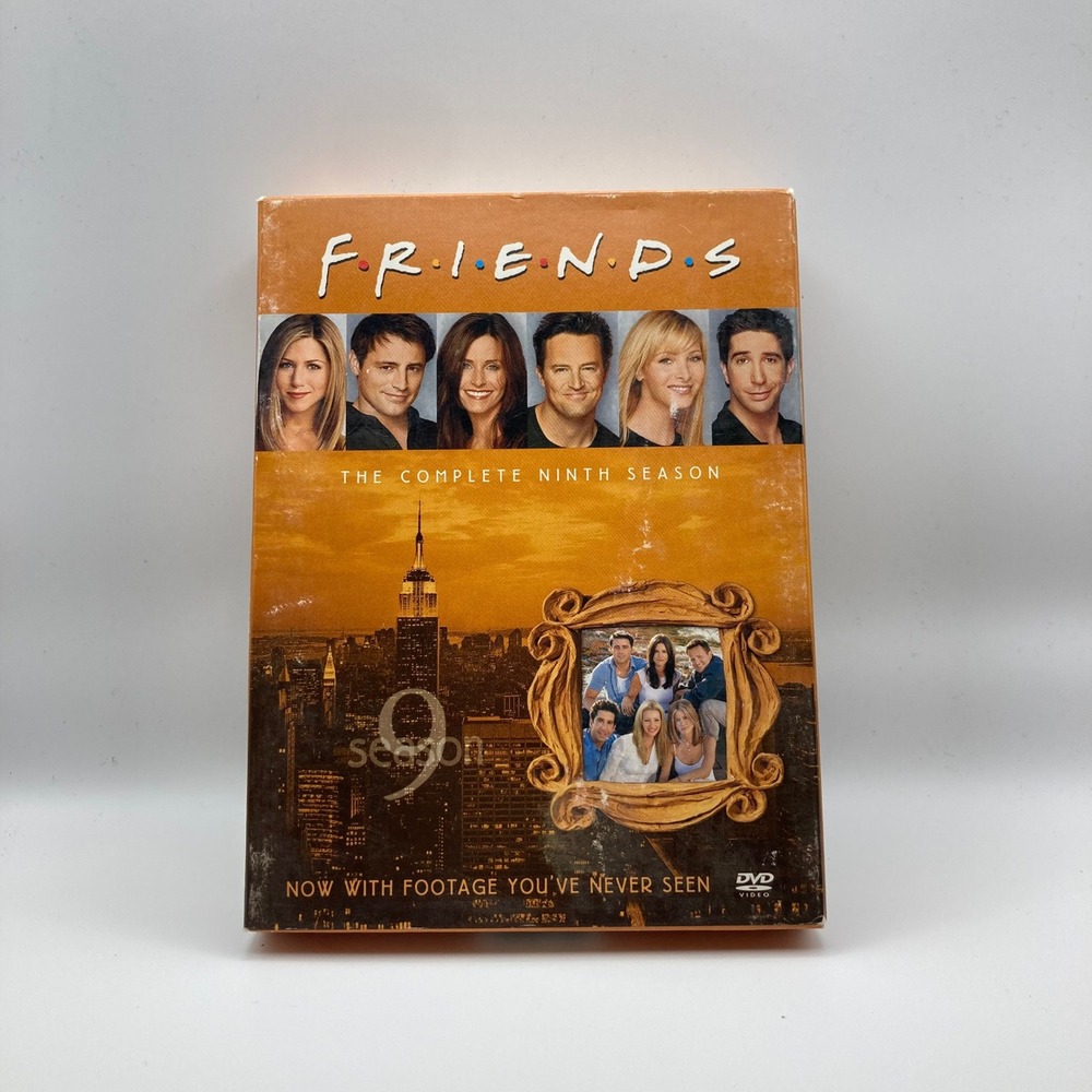 Friends The Complete Ninth Season DVD 4-Disc Set TV Series 9 Box Set Warner Home